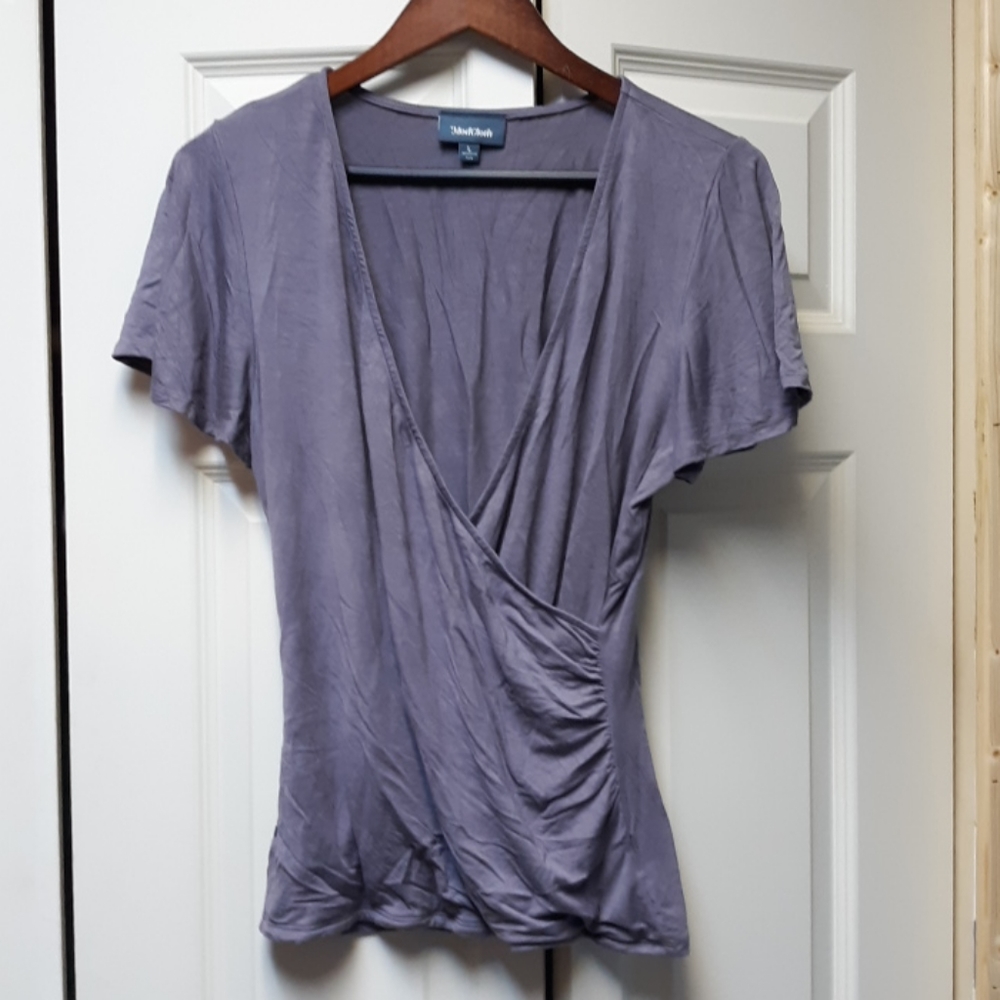 Modcloth Lovely Day Flutter Sleeve Top